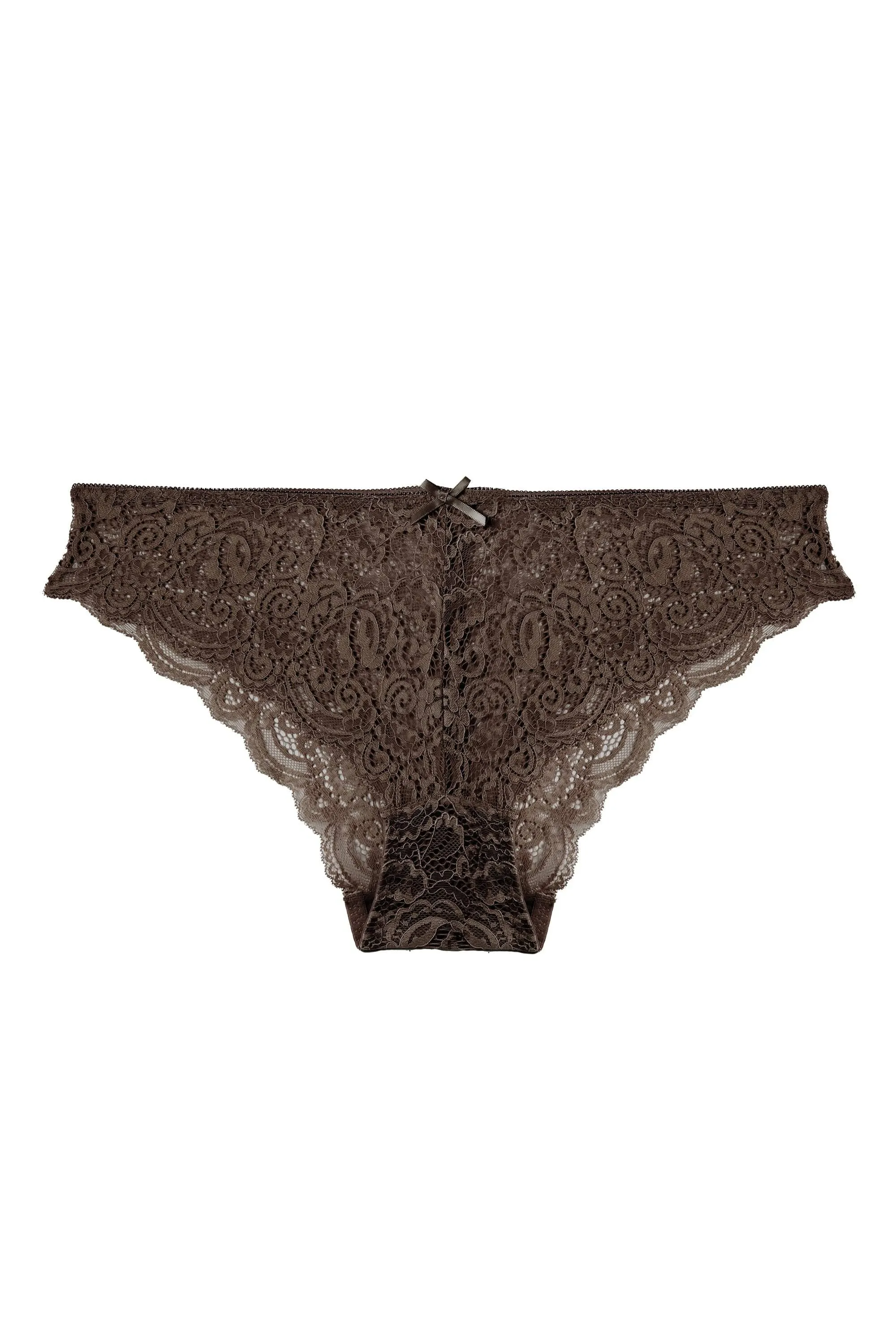 Ariana Coffee Lace Brief