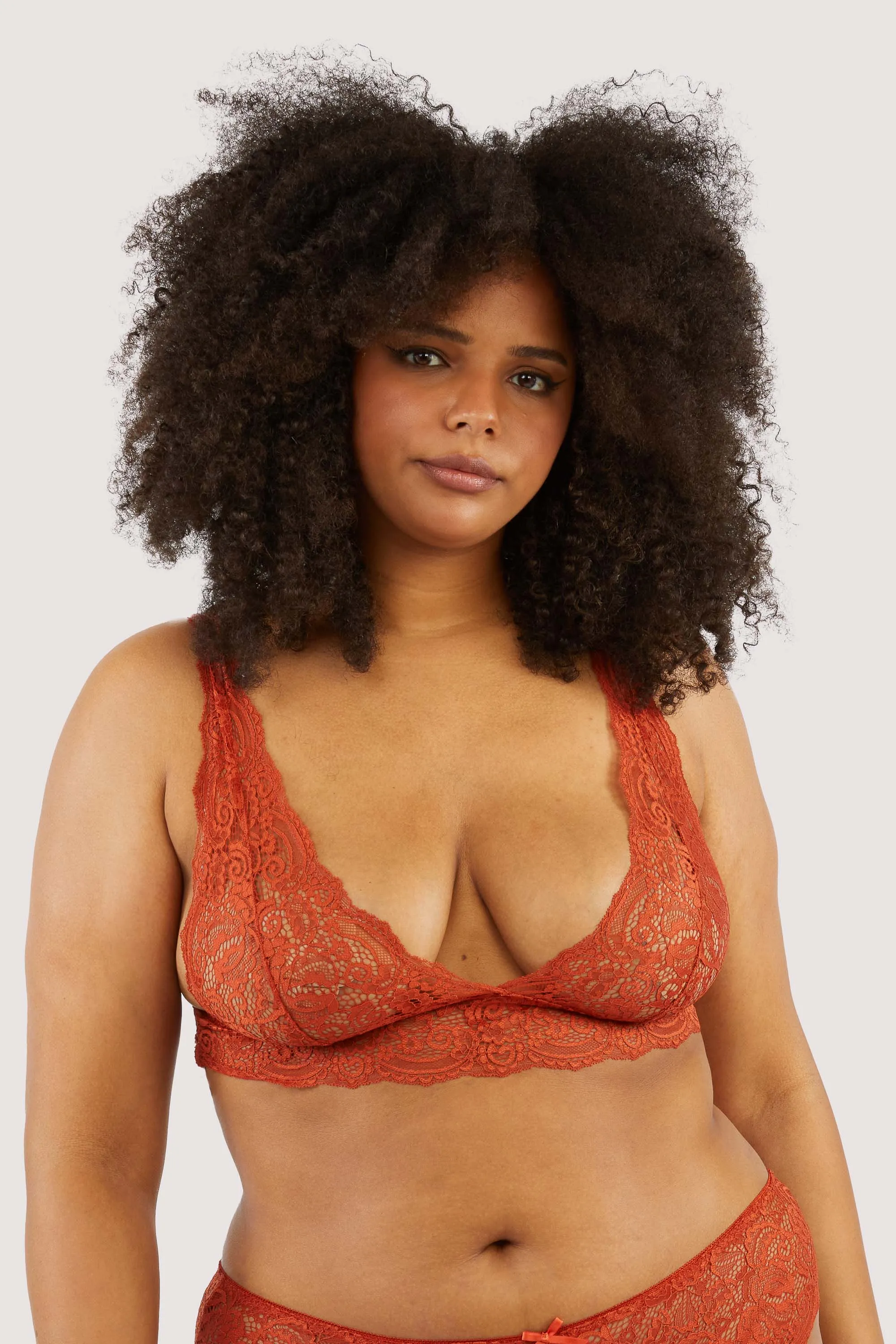 Ariana Ginger Lace Bralette