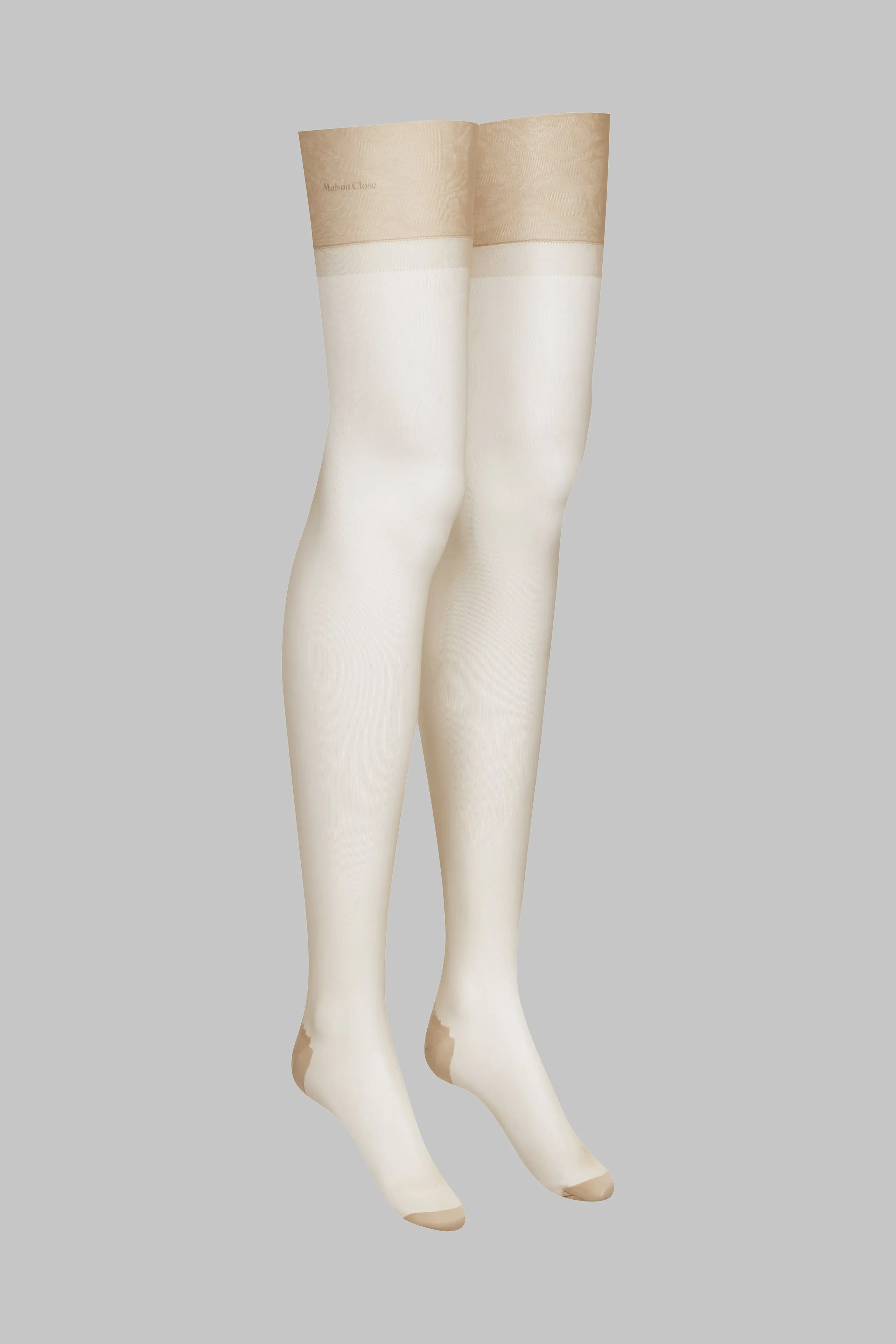 Authentic 15D fluorescent seam nylon stockings - Les Coquetries