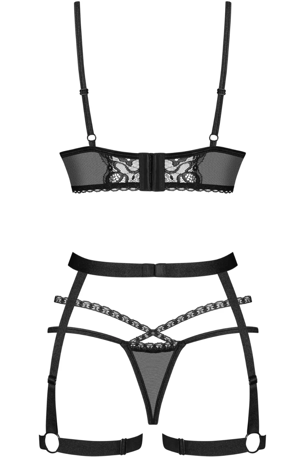 Blomentis Bra. Thong & Harness