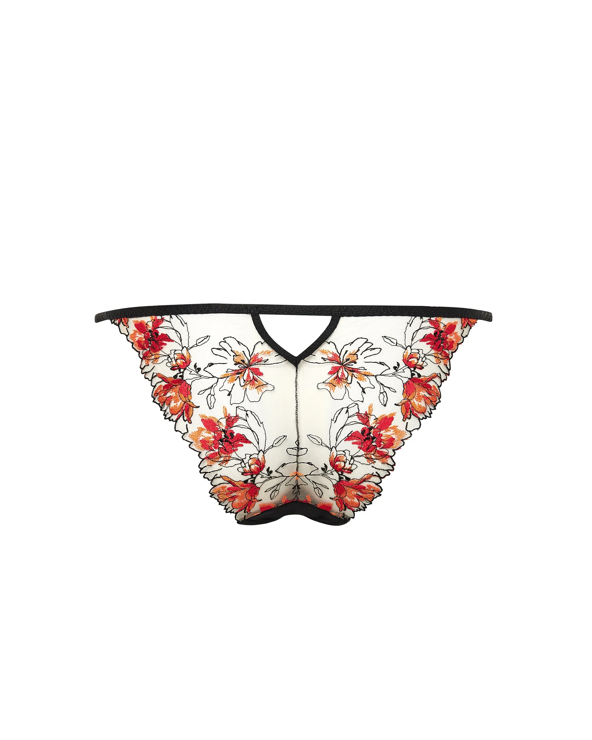 Calista Brief Black/Red