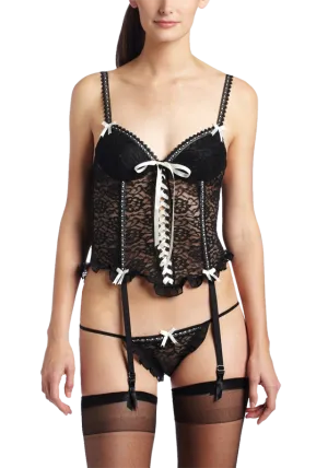 Cinema Etoile Women's Stretch Lace Bustier