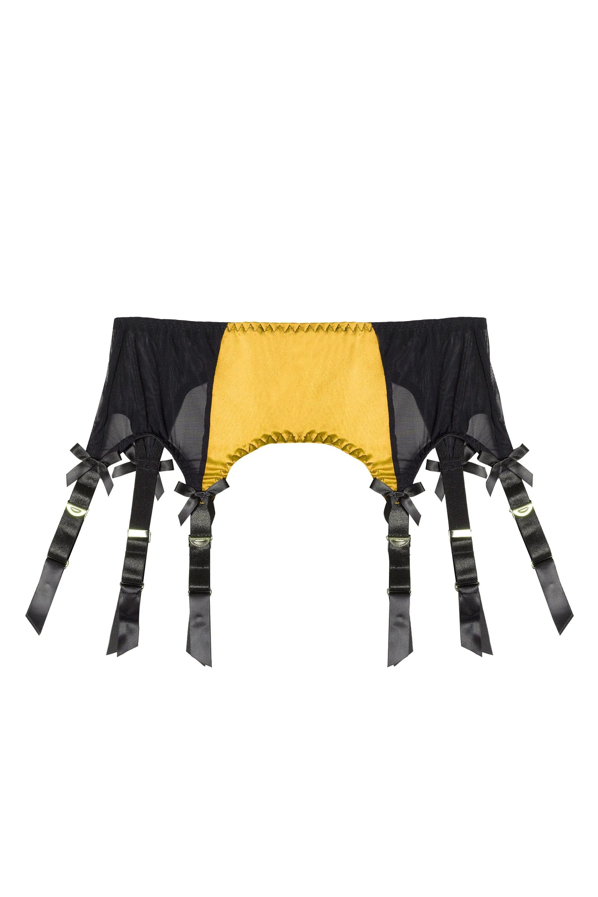 Classic Suspender Belt Chartreuse