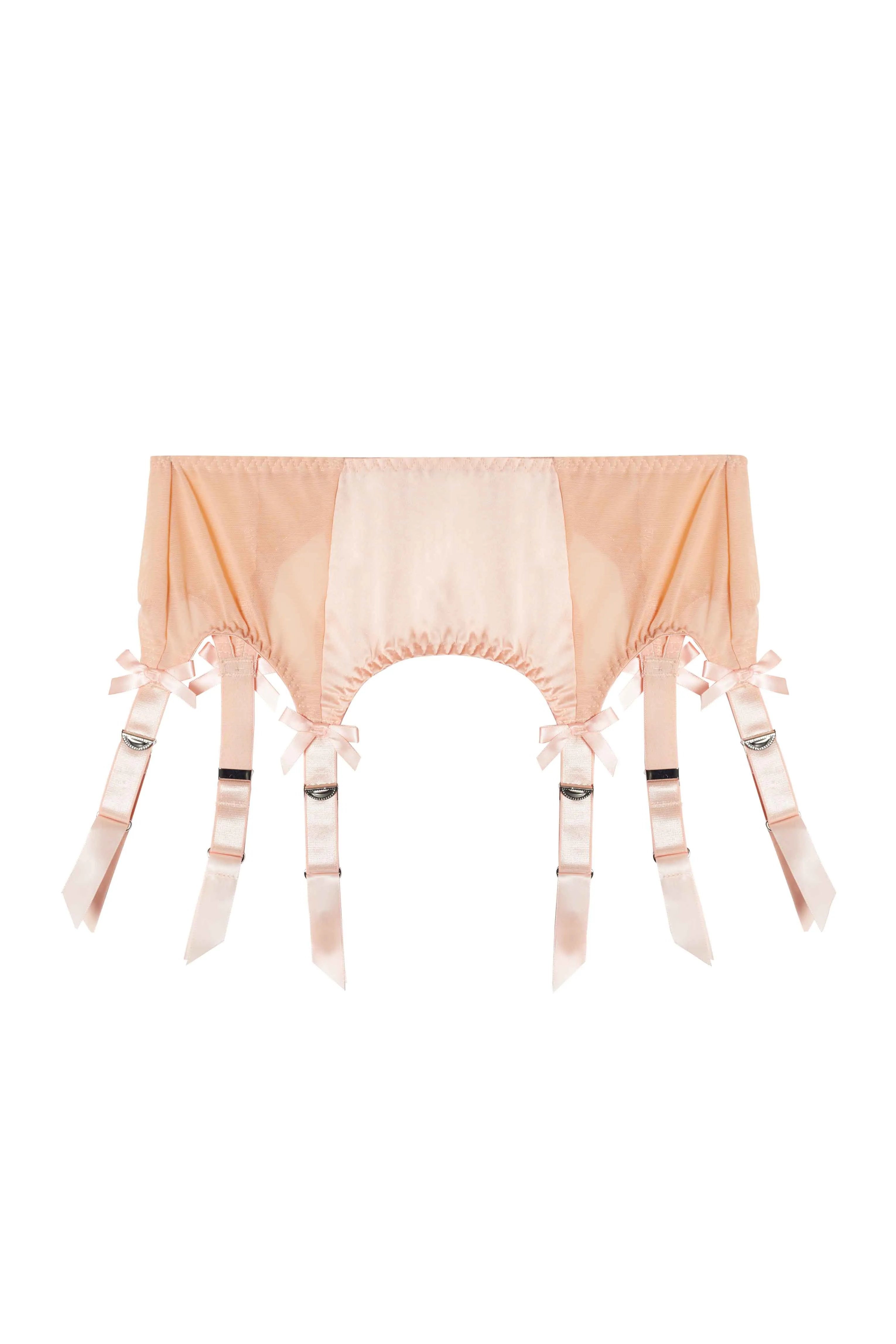 Classic Suspender Belt Peach