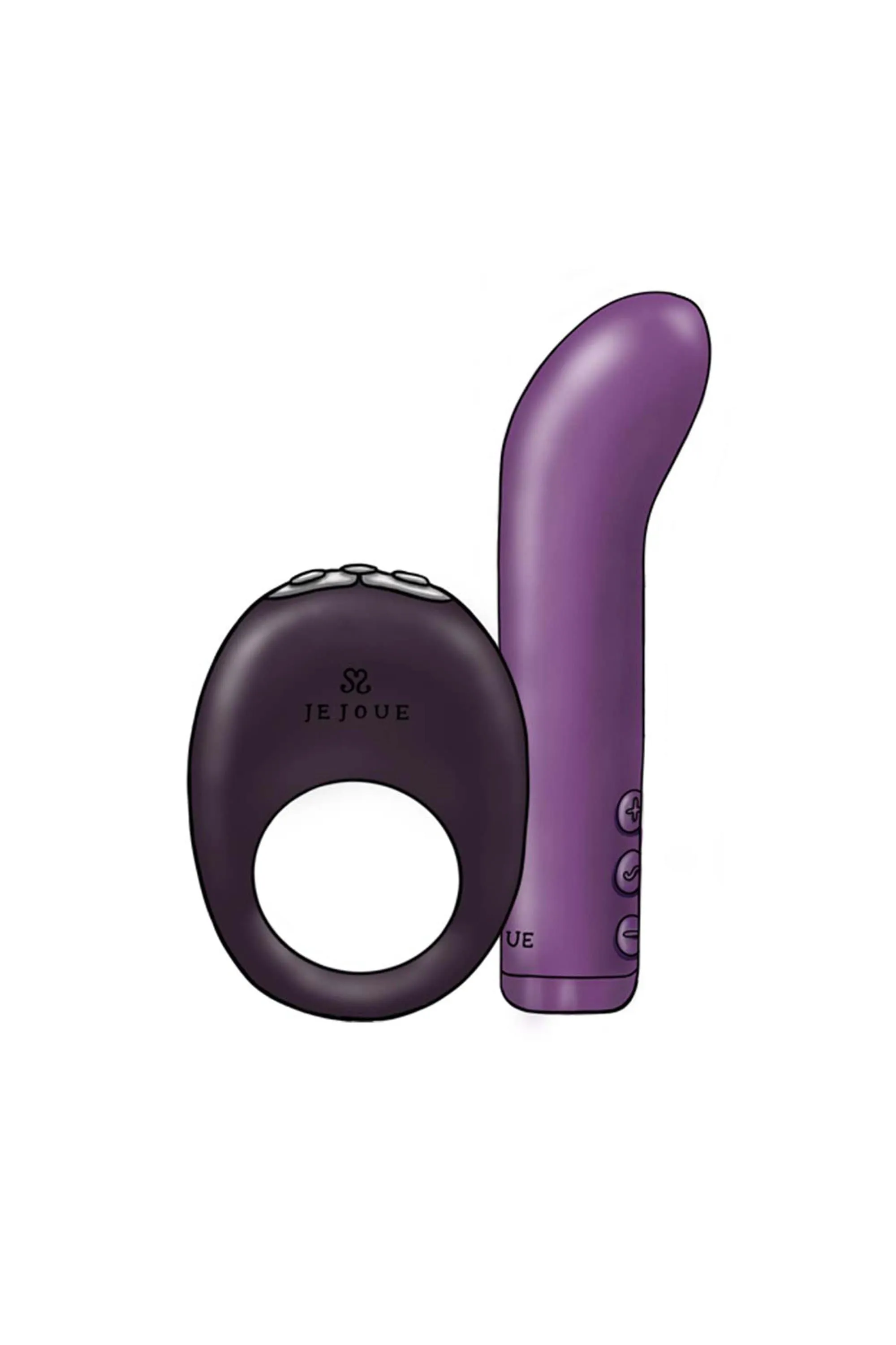 Couples Collection Gift Set Black and Purple
