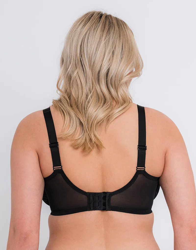 Curvy Kate WonderFull Vibe Full Cup Side Support Bra Black