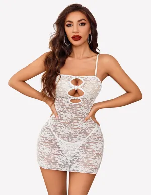 Cutout Chemise Exotic Boudoir Outfits