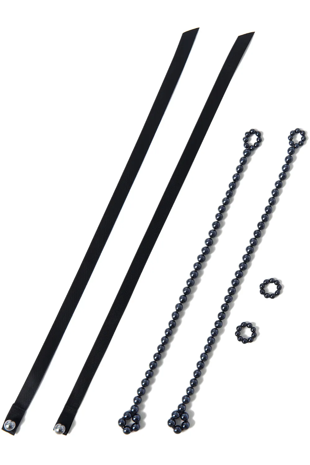 Destinos Dark Jewel Set Black