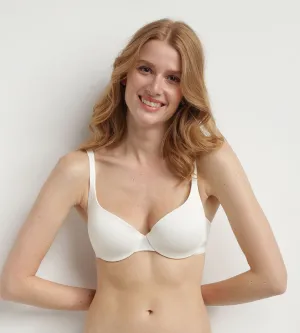 Dim InvisiFit pearl padded balconette bra