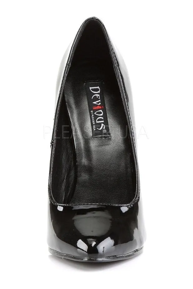 DOMINA-420 Pump  | Black Patent
