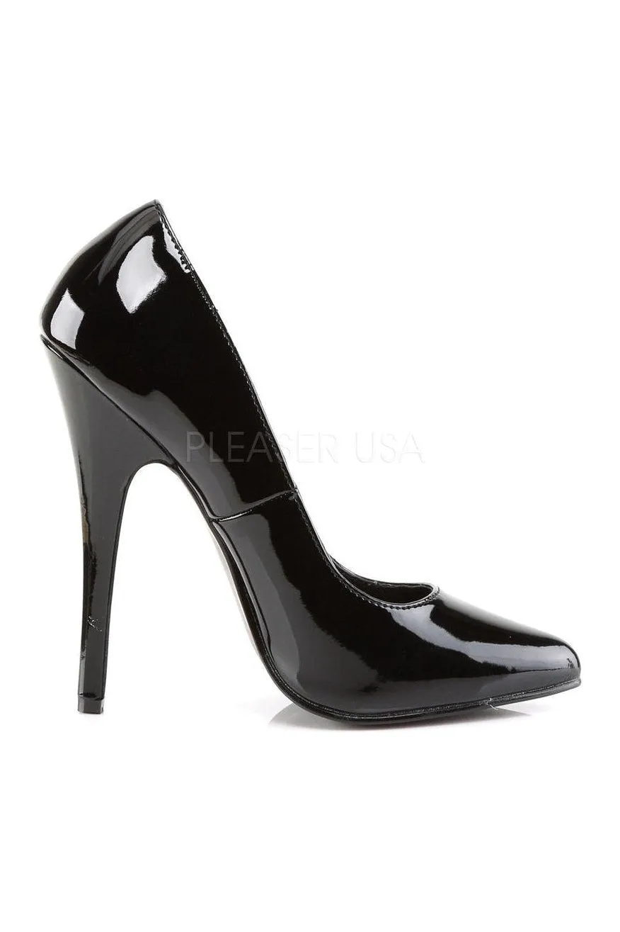DOMINA-420 Pump  | Black Patent