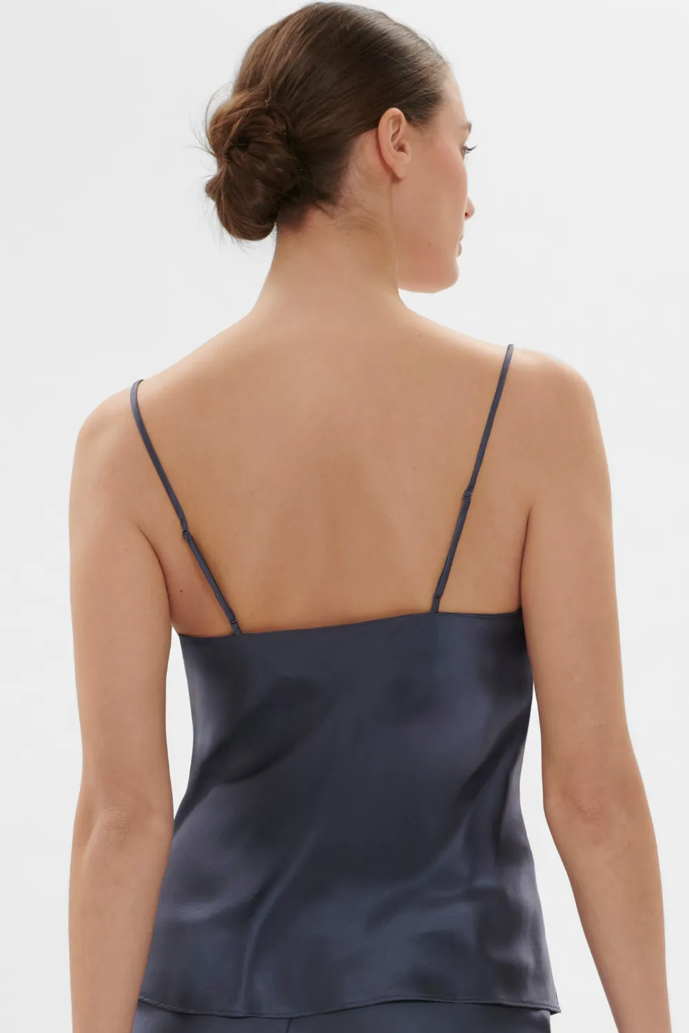 Dream Silk Camisole Cinder Blue