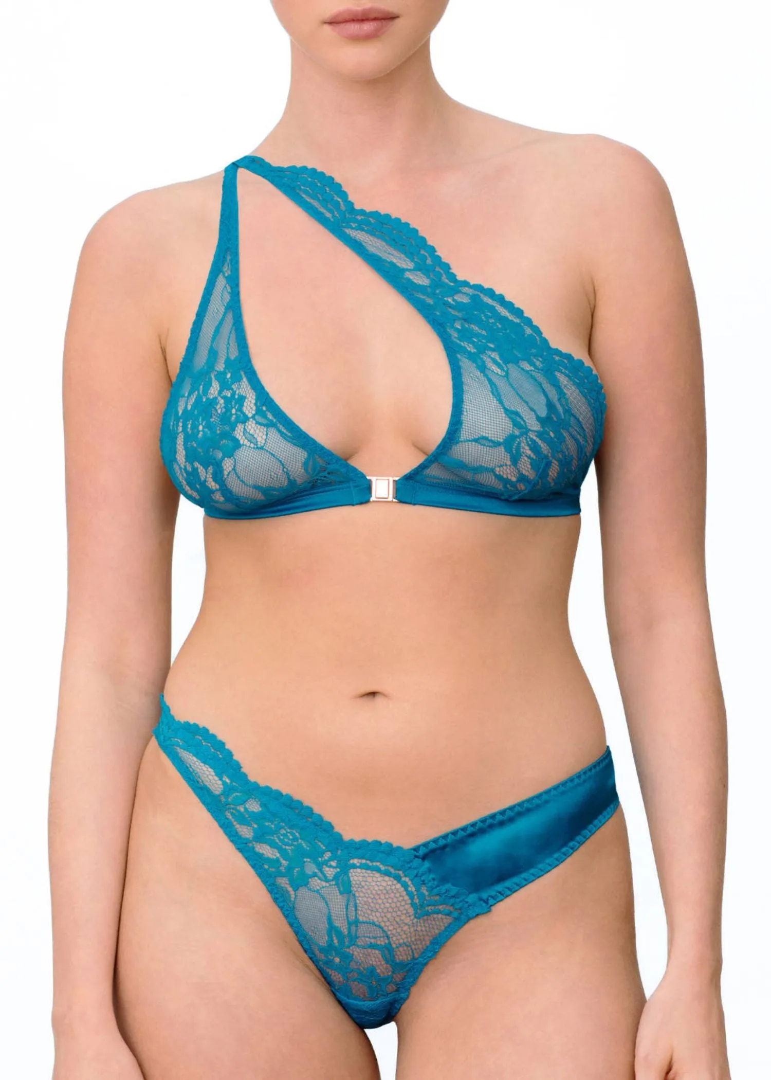 Elise Soft Cup Bra (Turquoise)