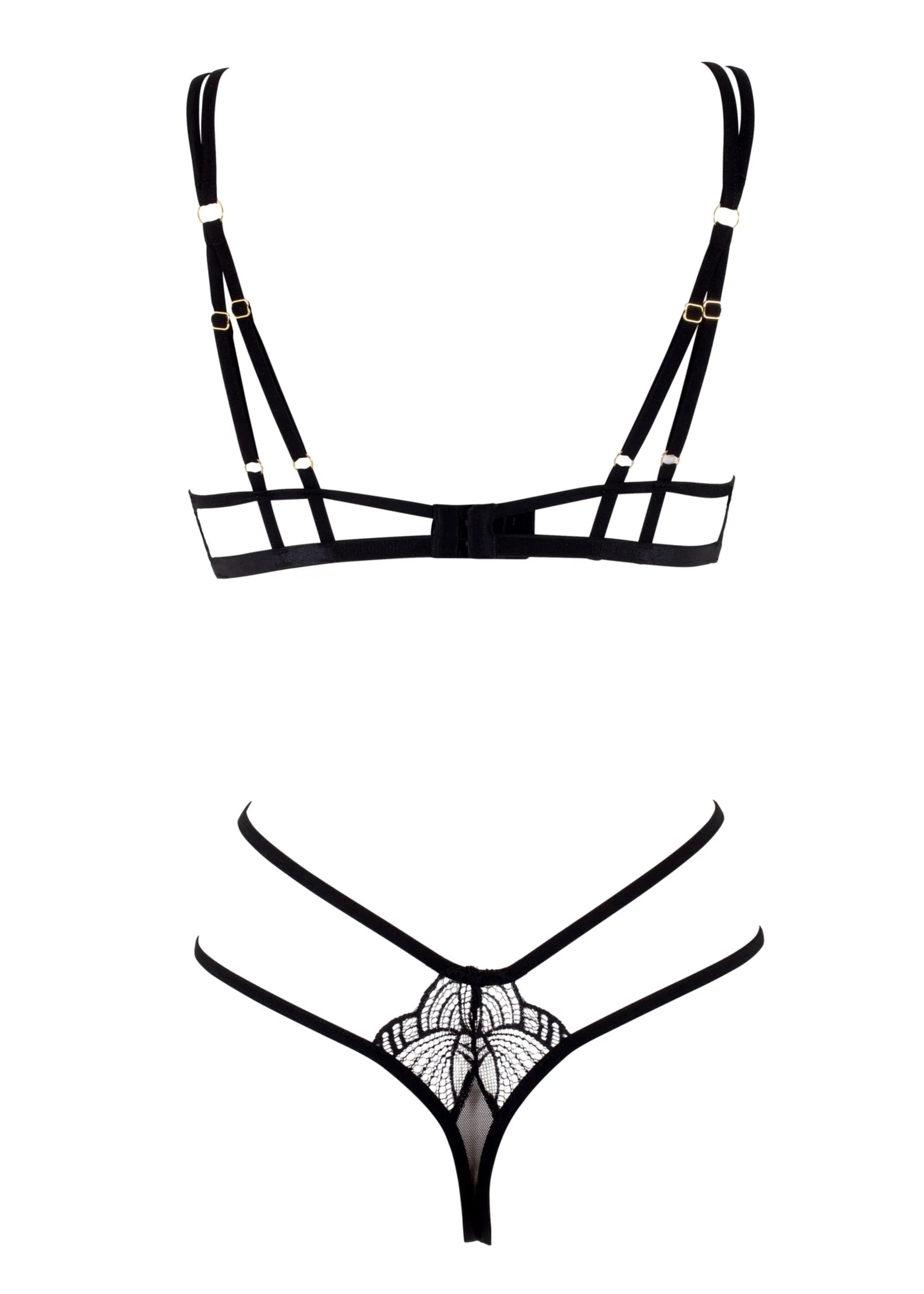 Emerson (Black) Strappy Body