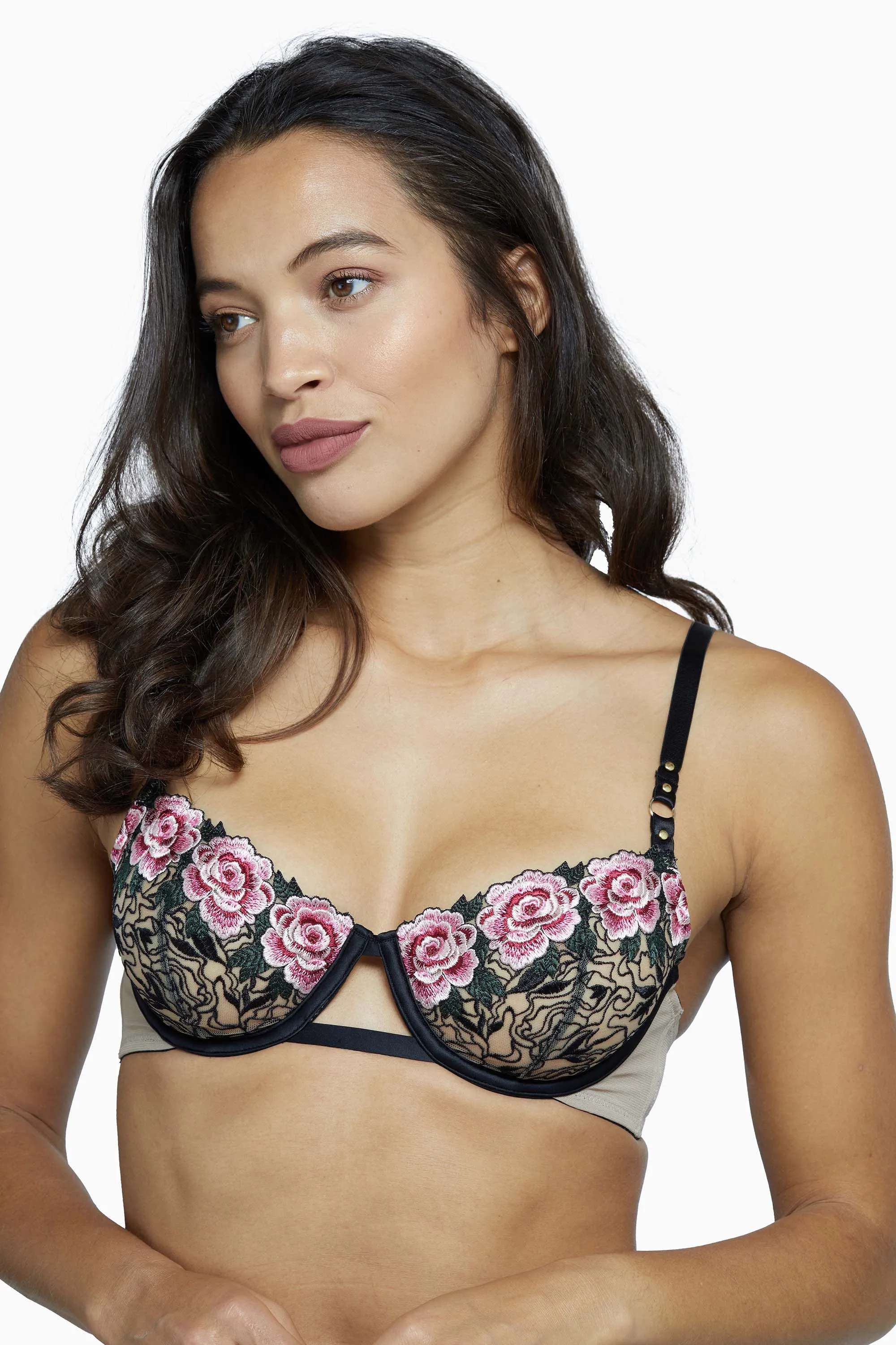Katy Rose Embroidered Bra Core