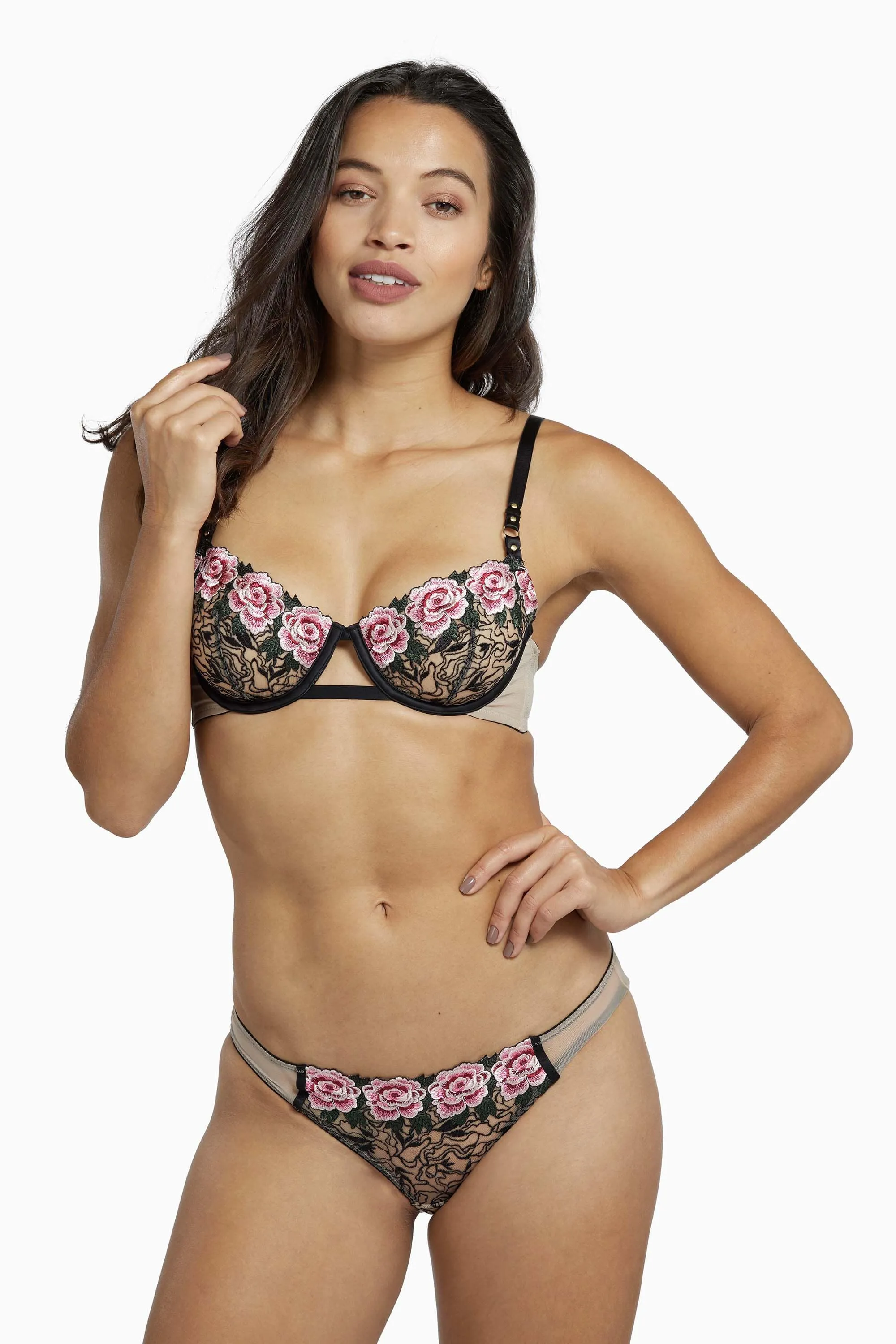 Katy Rose Embroidered Bra Core