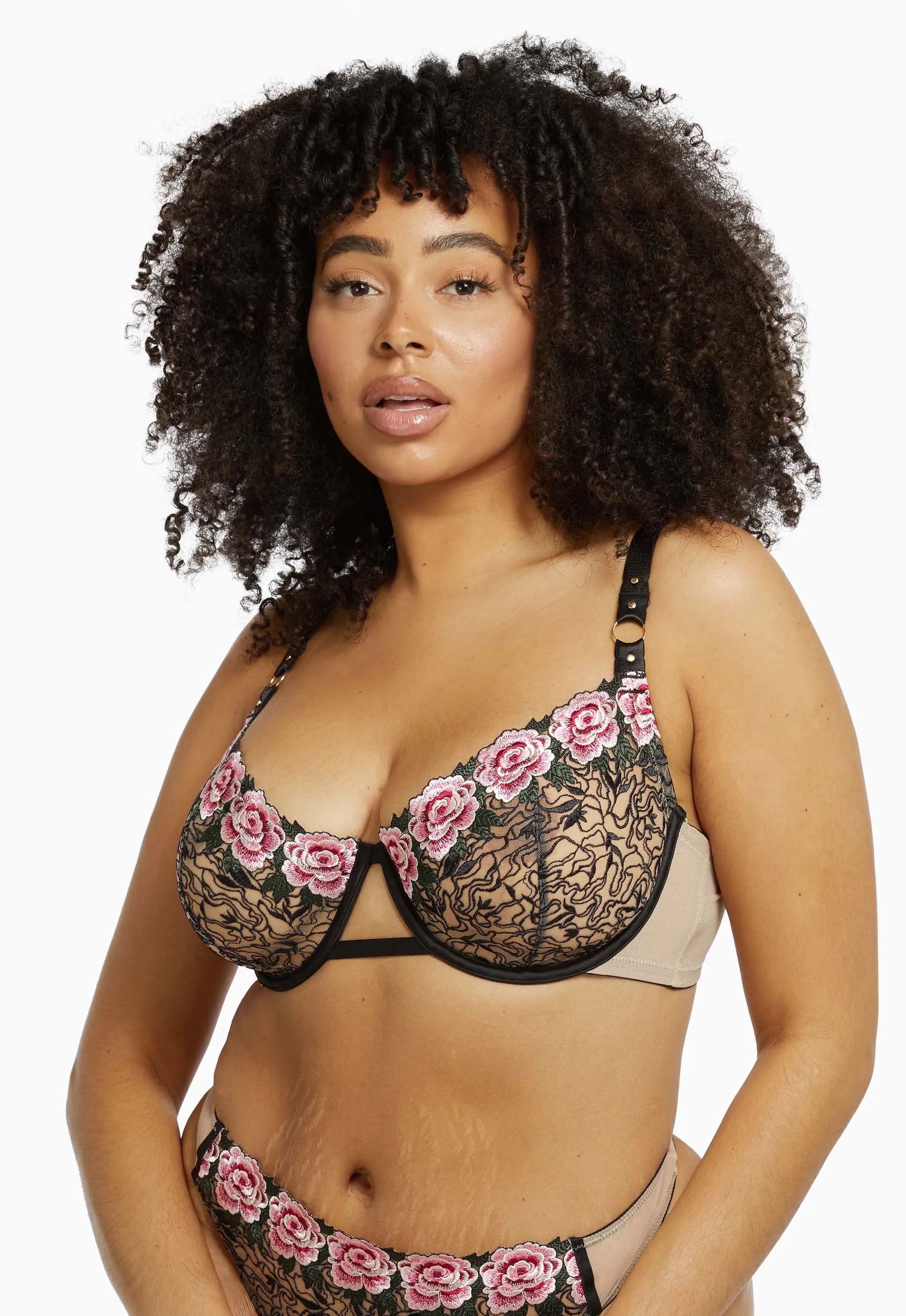 Katy Rose Embroidered Bra Core