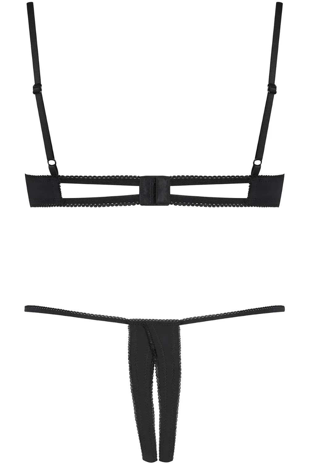 Le Petit Secret Cupless Bra & Openable Thong