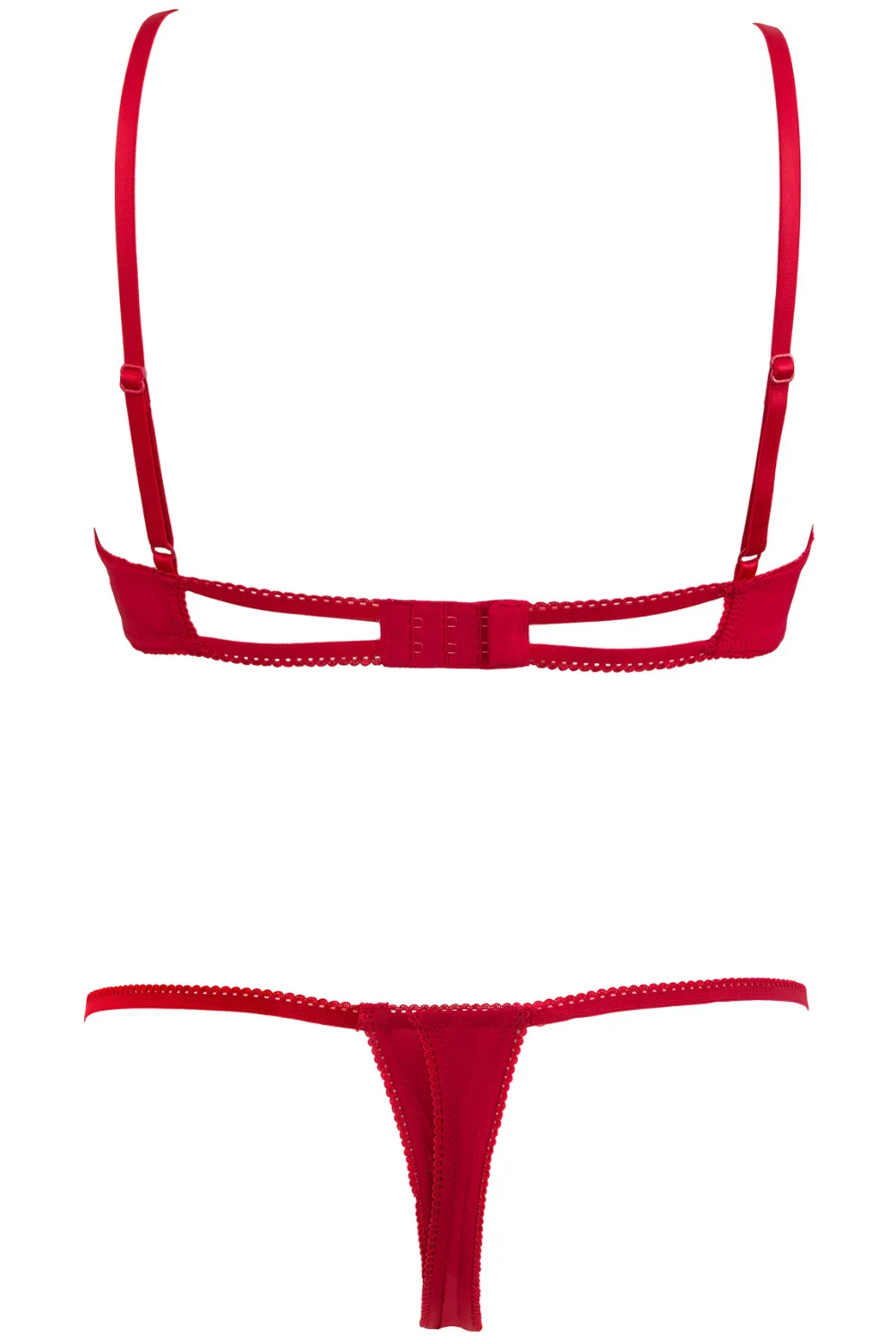 Le Petit Secret Cupless Bra & Openable Thong