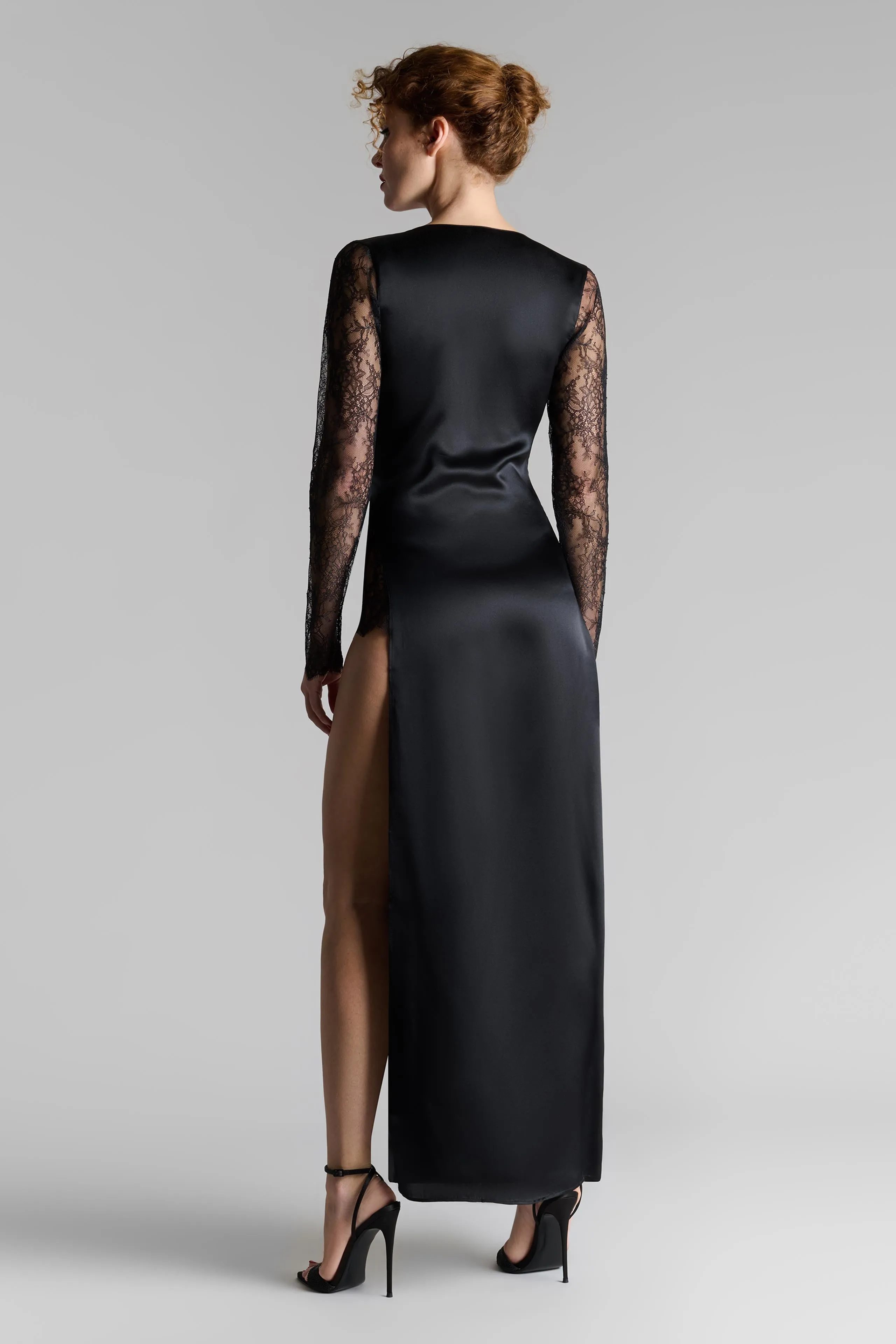 Long slit dress - Rendez-Vous Privé