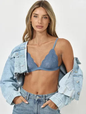 Loren Bralette - Antique Blue