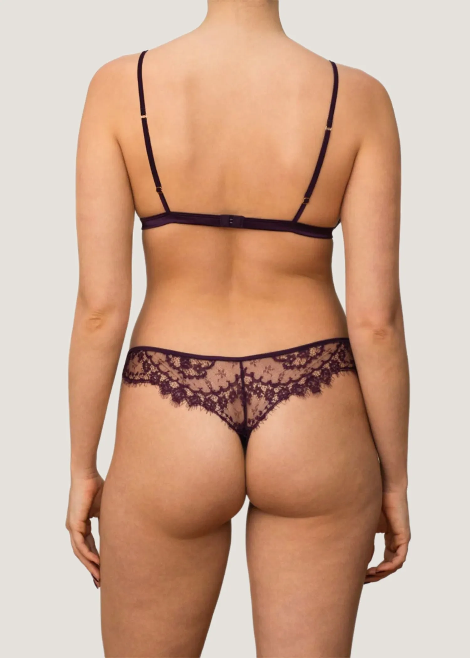 Lunaria Triangle Bra (Amethyst)