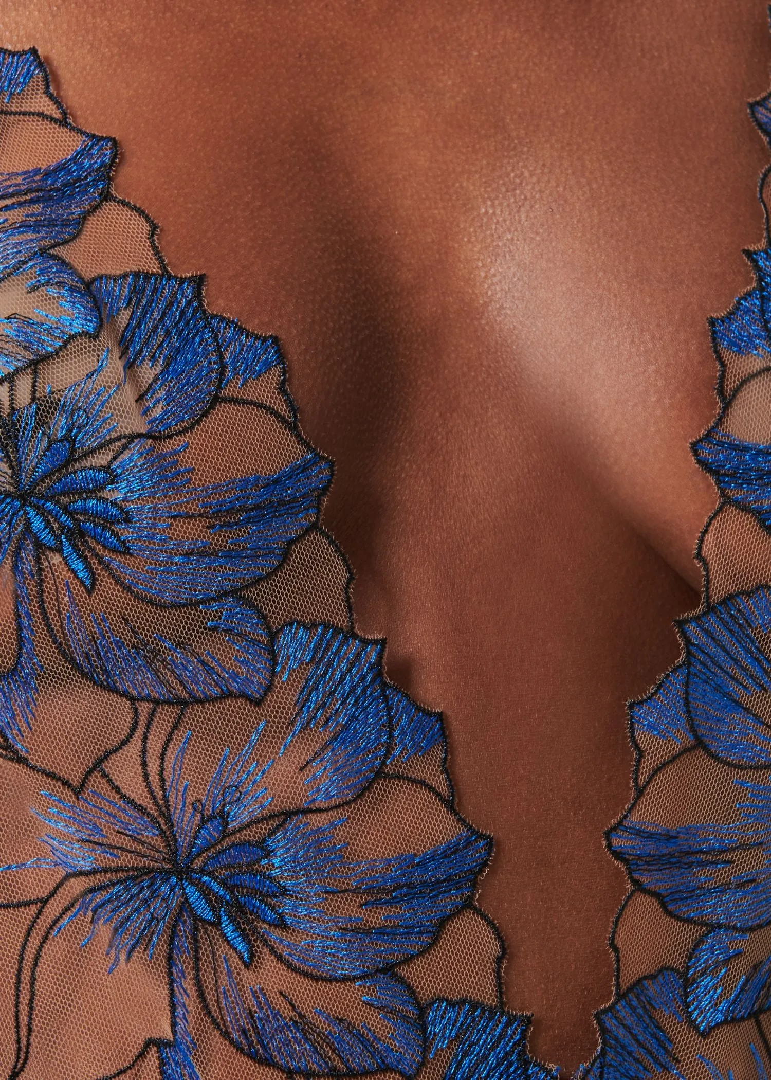 Lyandra Soft Body (Egyptian Blue/Black/Sheer)