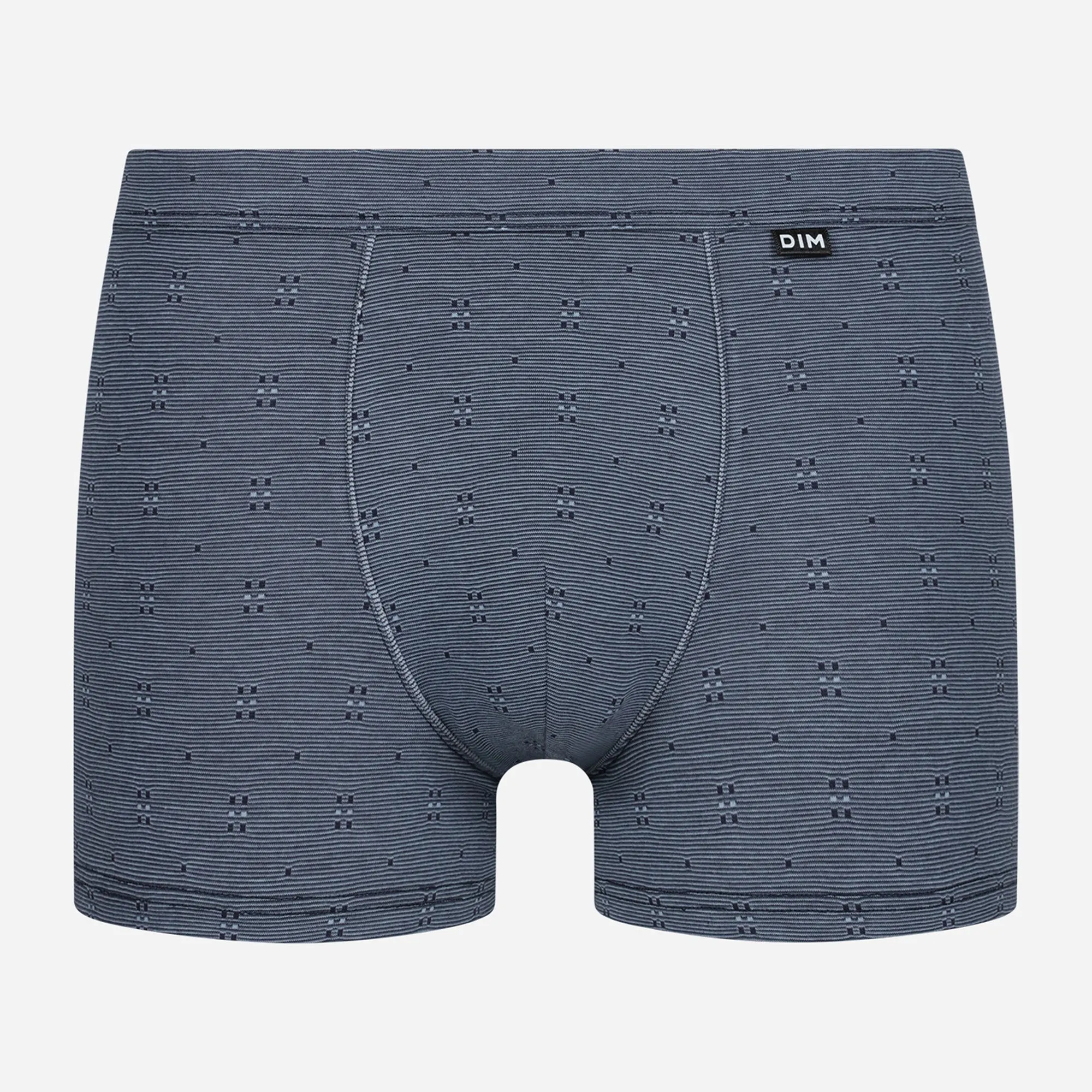 Men's Boxer Brief Blue Dim Classic Cotton Modal