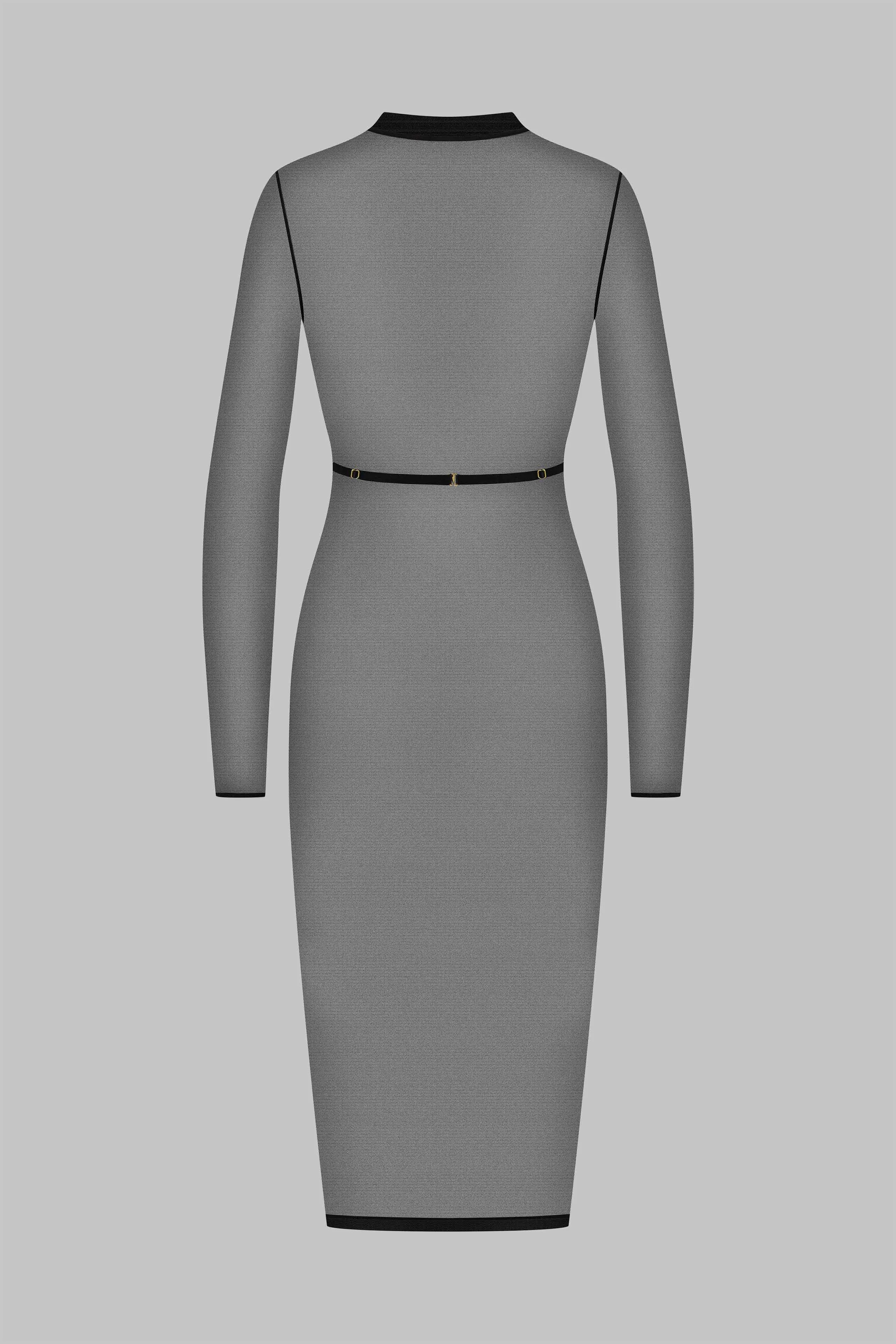Midi dress with harness - Corps à Corps