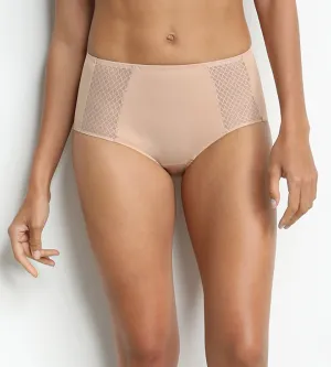 Nude High-Waist Flat Tummy Briefs – Dim Silhouette Essentiel