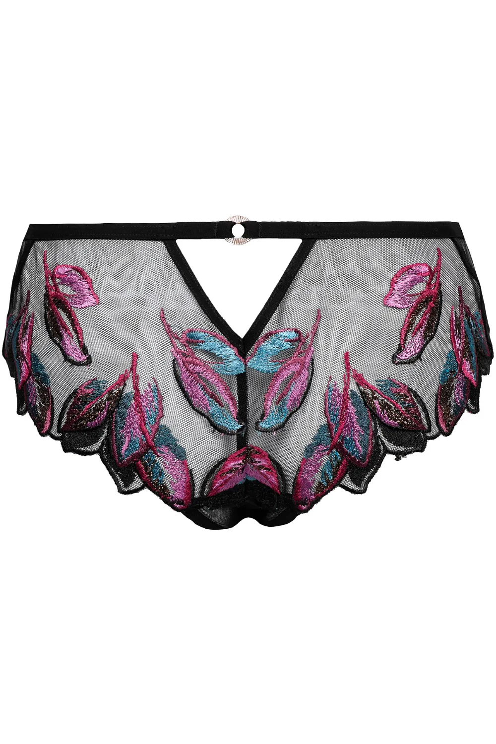 Oiseau de Paradis Shorty in Black