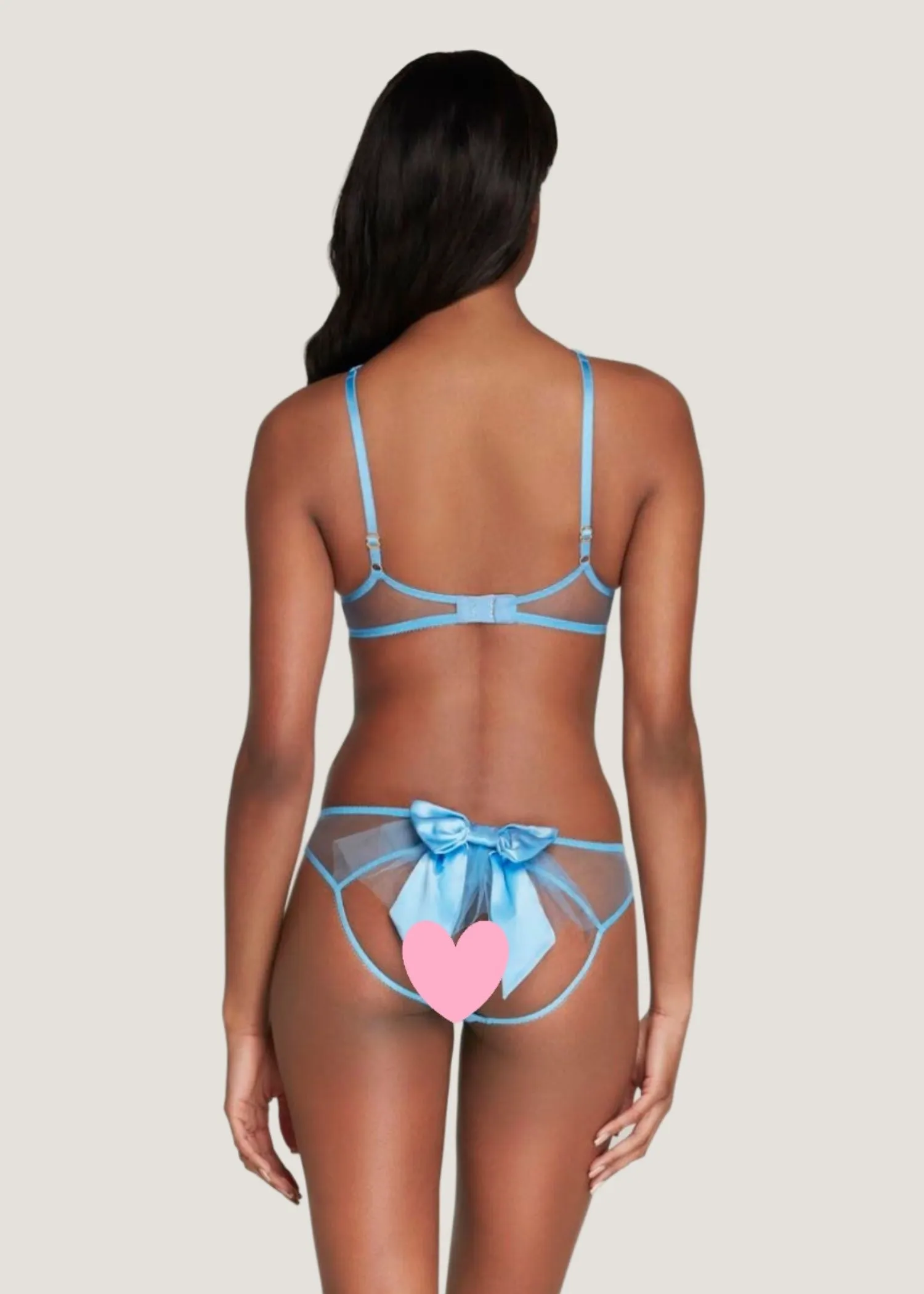 Oriana Knicker Ouvert (Baby Blue)