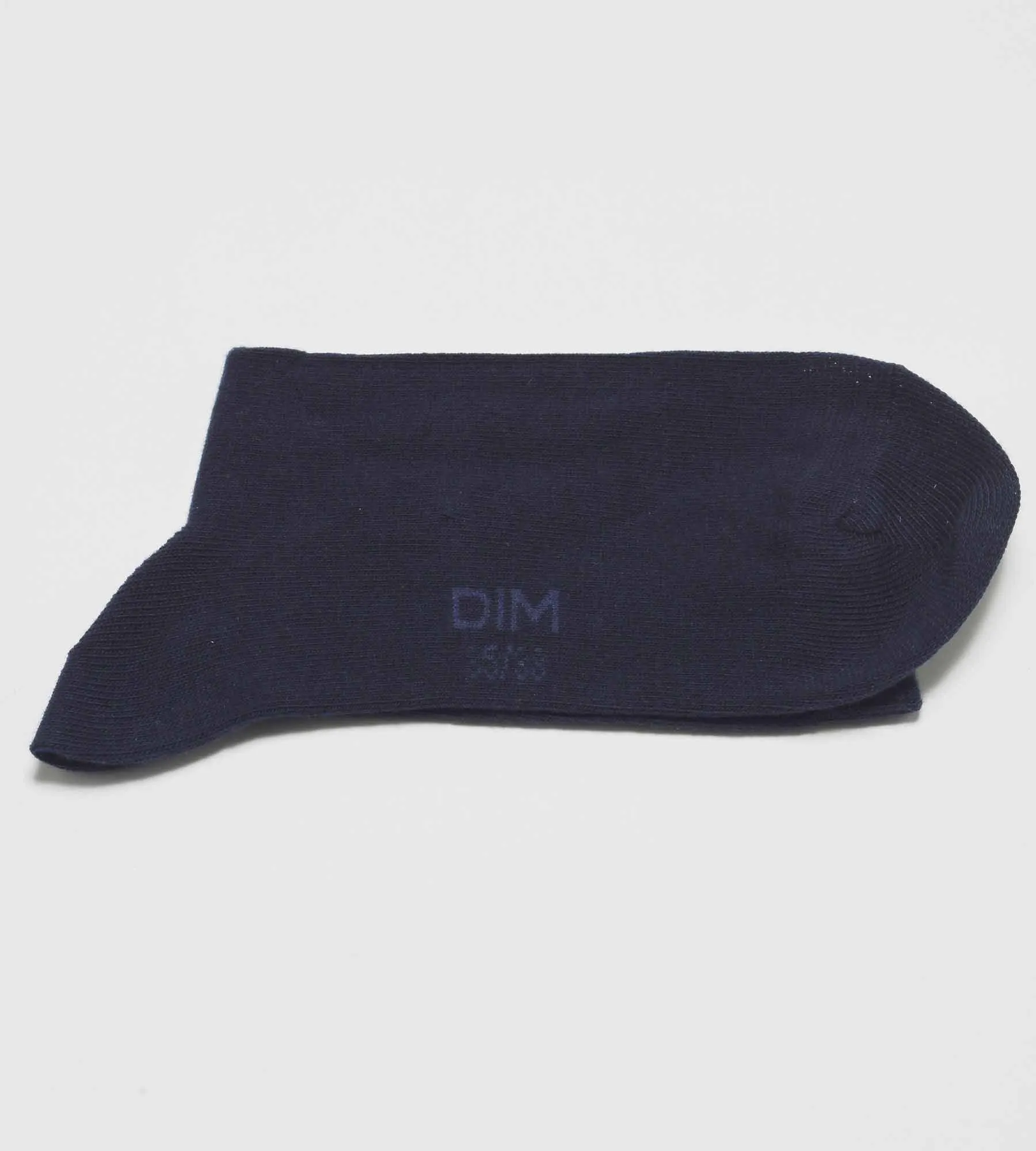 Pack of 3 pairs of women's cotton socks in Navy Blue Dim