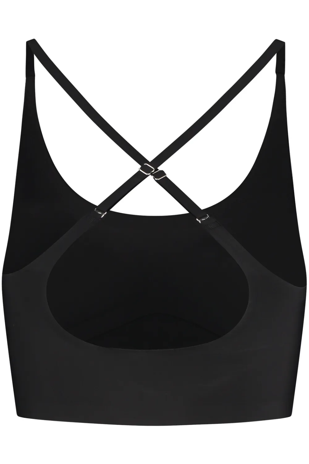 Round Neck Bra in Black