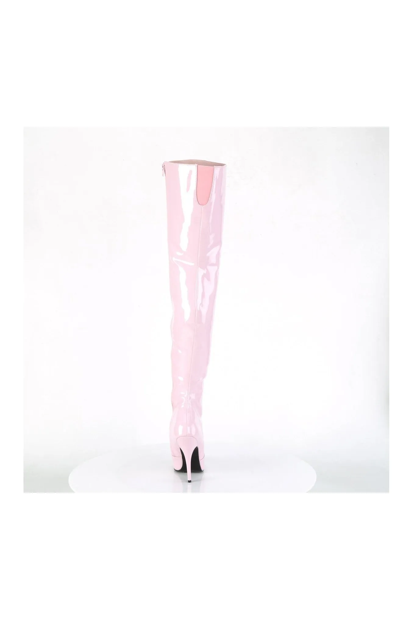 SEDUCE-3010 Thig Boot | Pink Patent