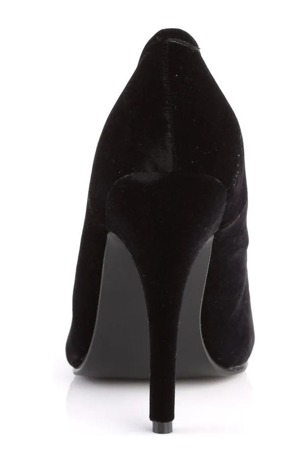SEDUCE-420 Pump | Black Velvet