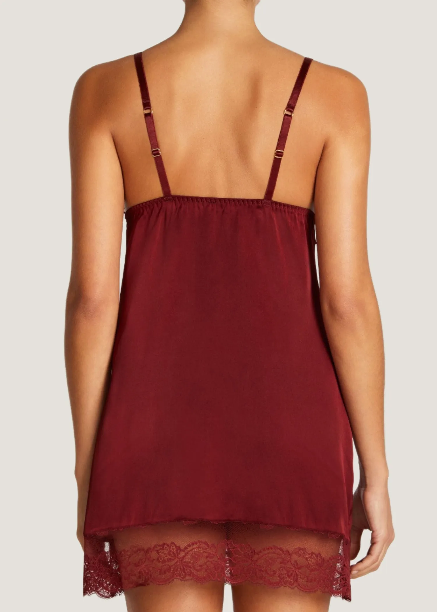 Seraphine Slip (Mahogany)