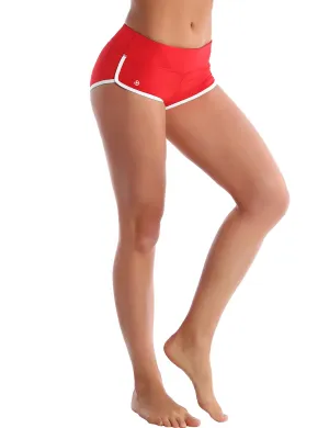 Sexy Booty Yoga Shorts scarlet_yoga