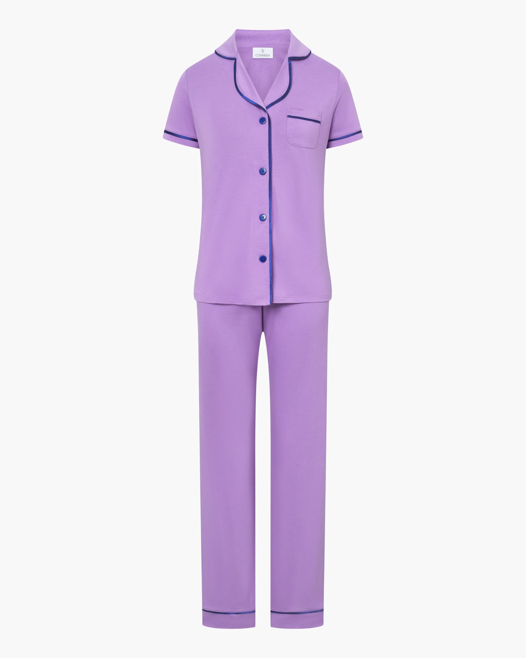 Short Sleeve Top & Pant Pajama Set