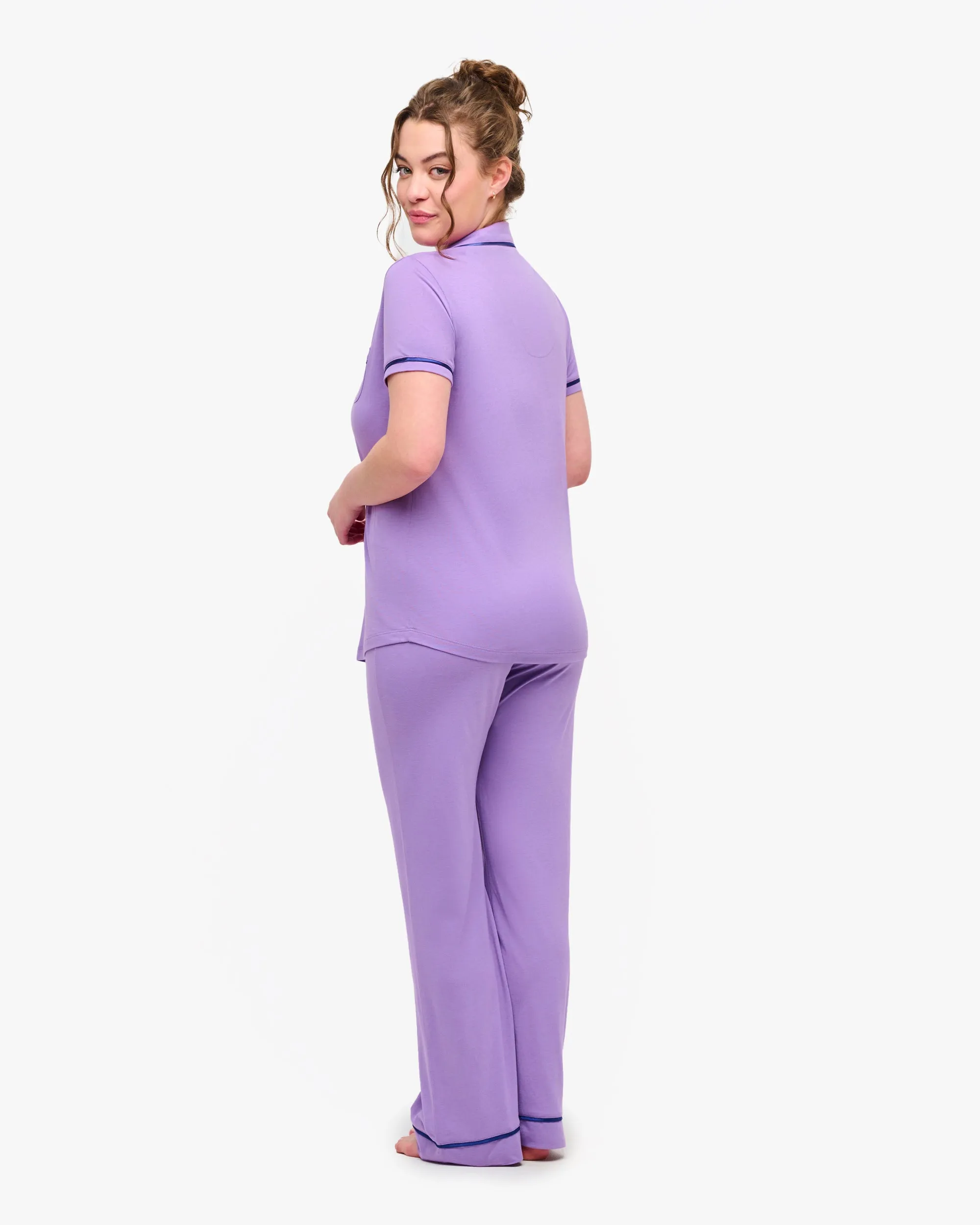 Short Sleeve Top & Pant Pajama Set