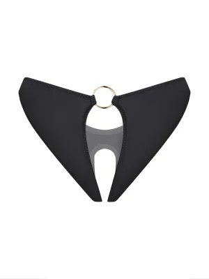 Spark Black Thong