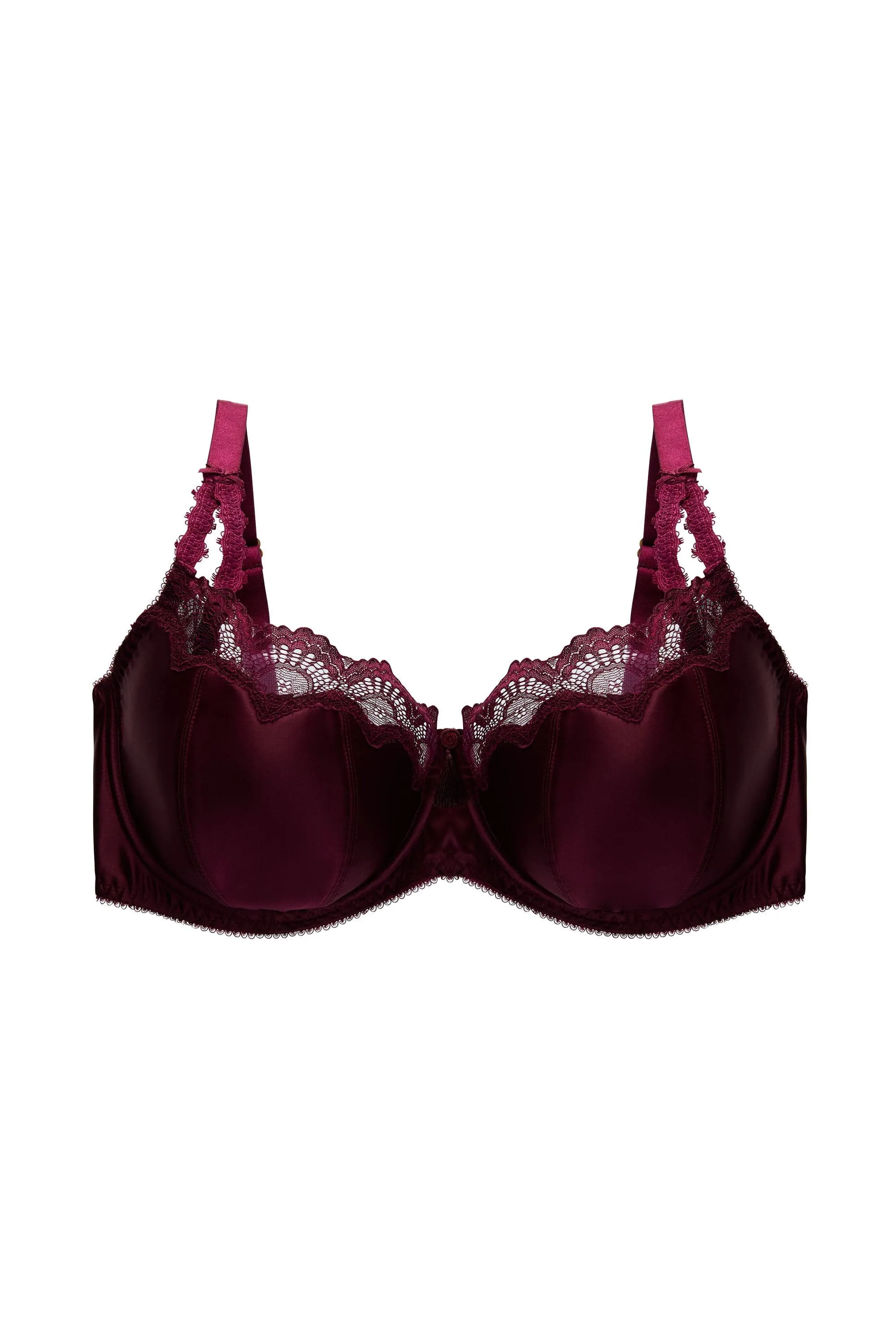 Star Lift Plum Underwire Balconette Curve Bra
