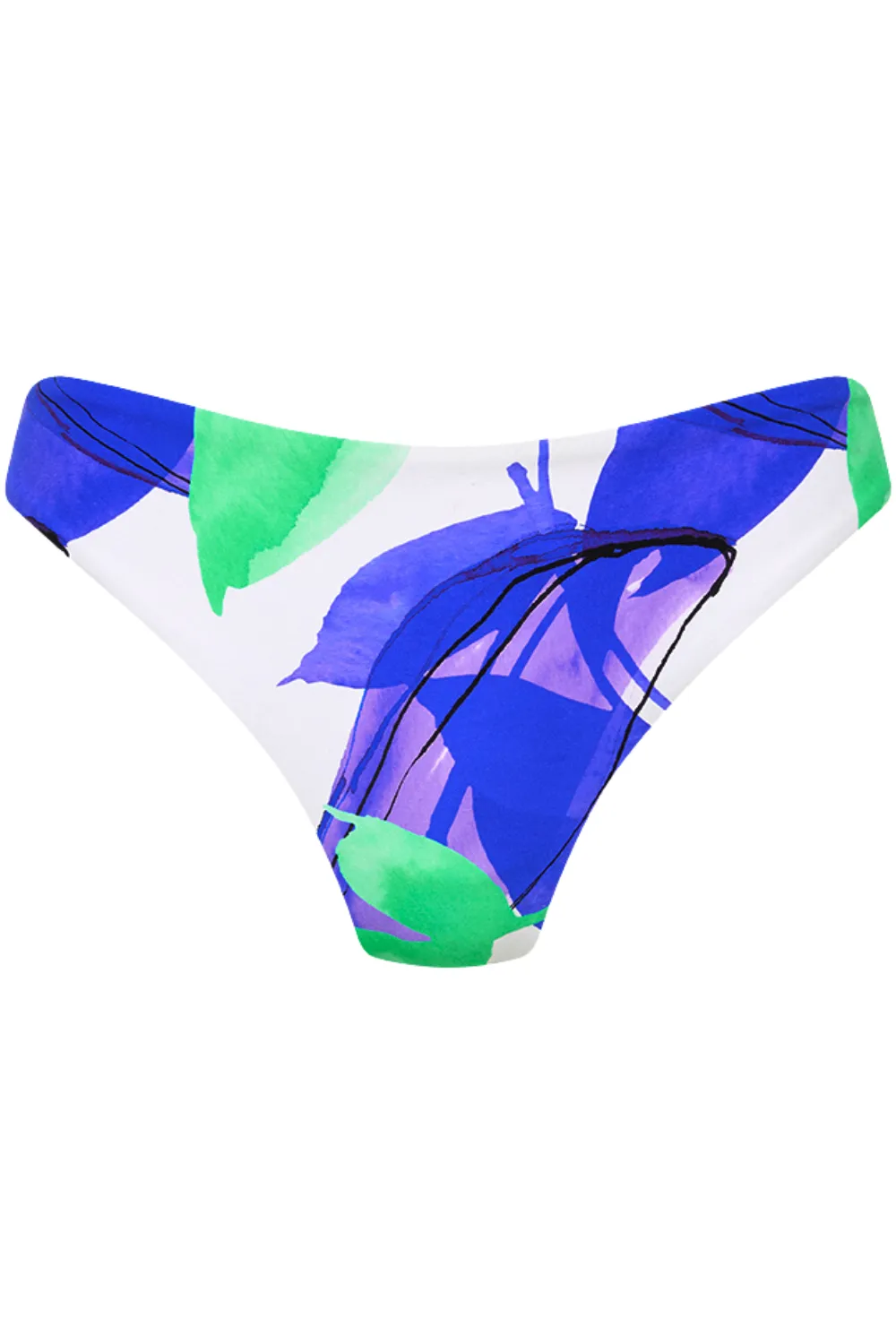 Sublime Cheeky Bikini Bottom in Cobalt