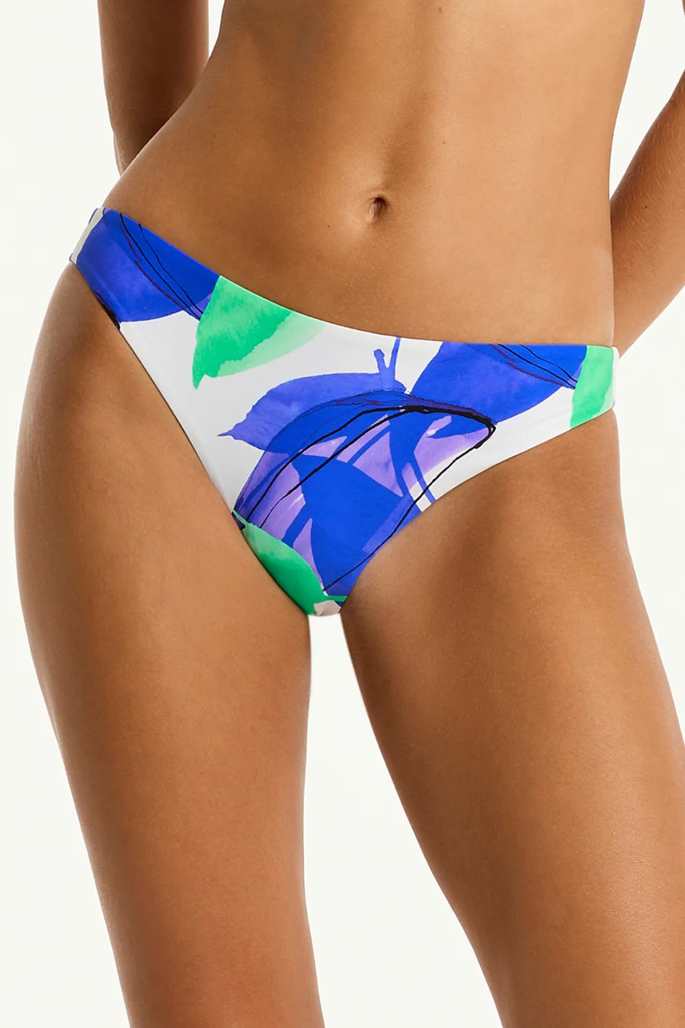 Sublime Cheeky Bikini Bottom in Cobalt