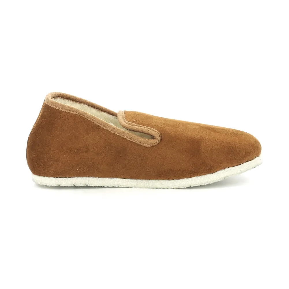 Ultra-soft and lightweight camel slippers