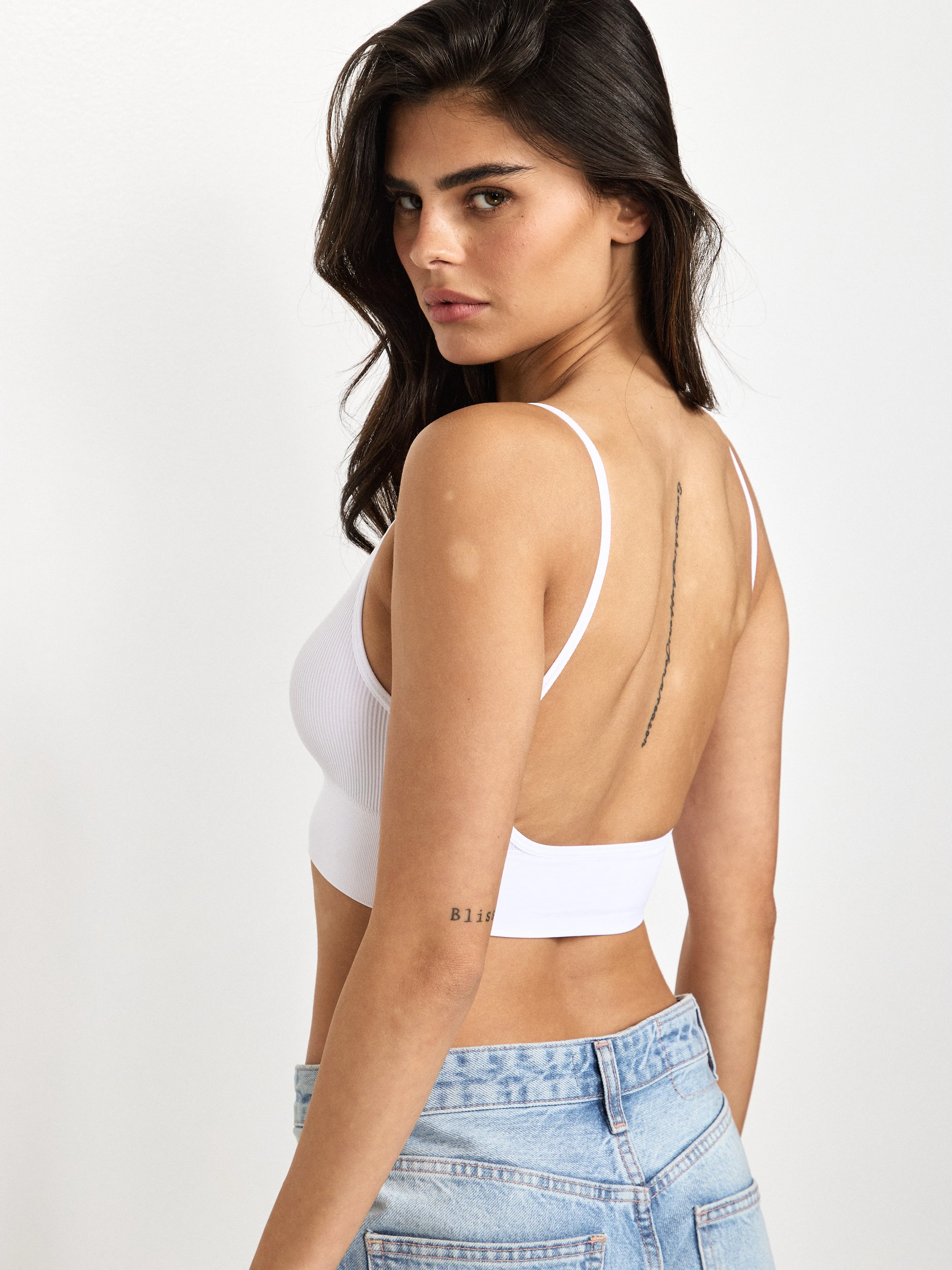 Vanessa Bralette - White