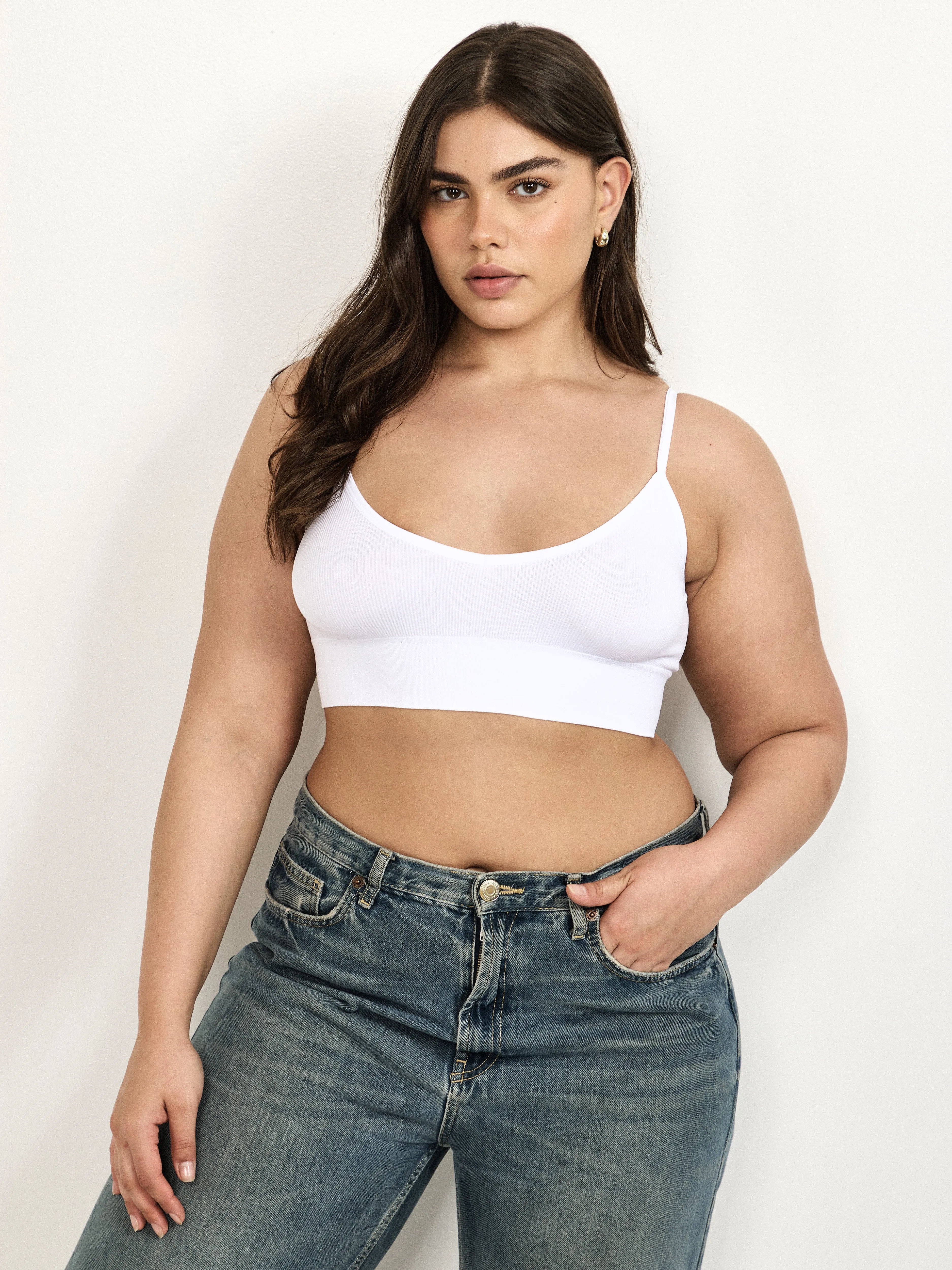 Vanessa Bralette - White