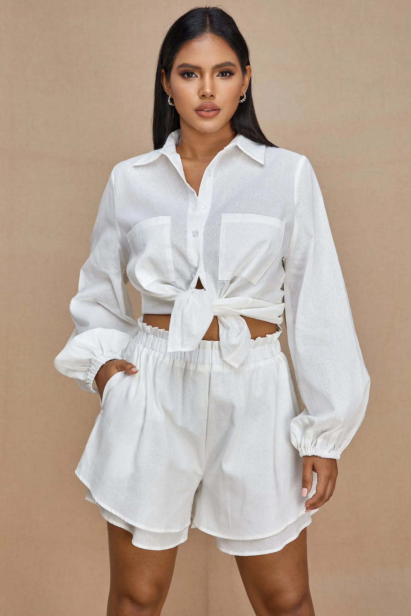 White Vacation Lounge Set