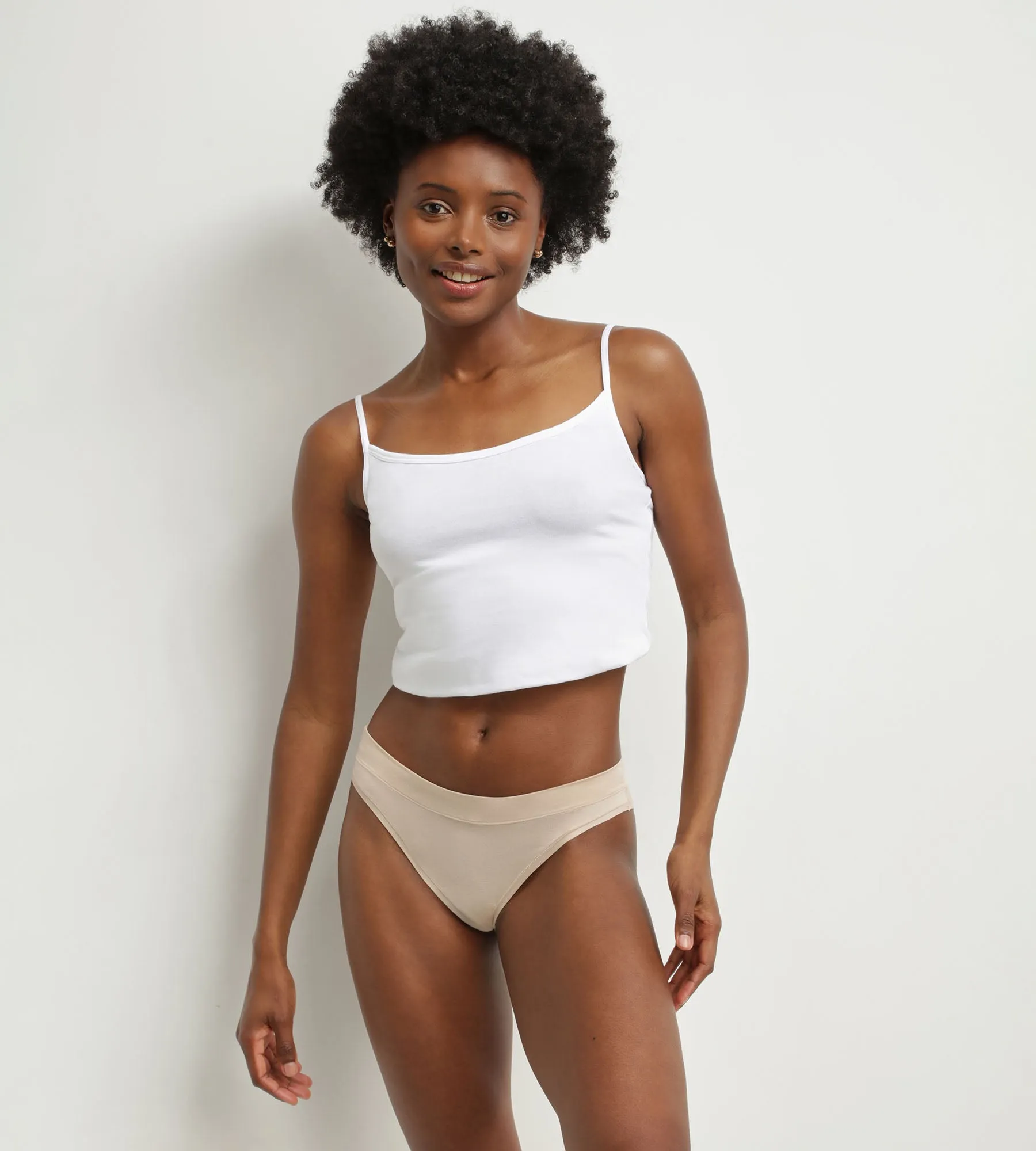 Women's modal cotton briefs Nude Dim Comfort Collection