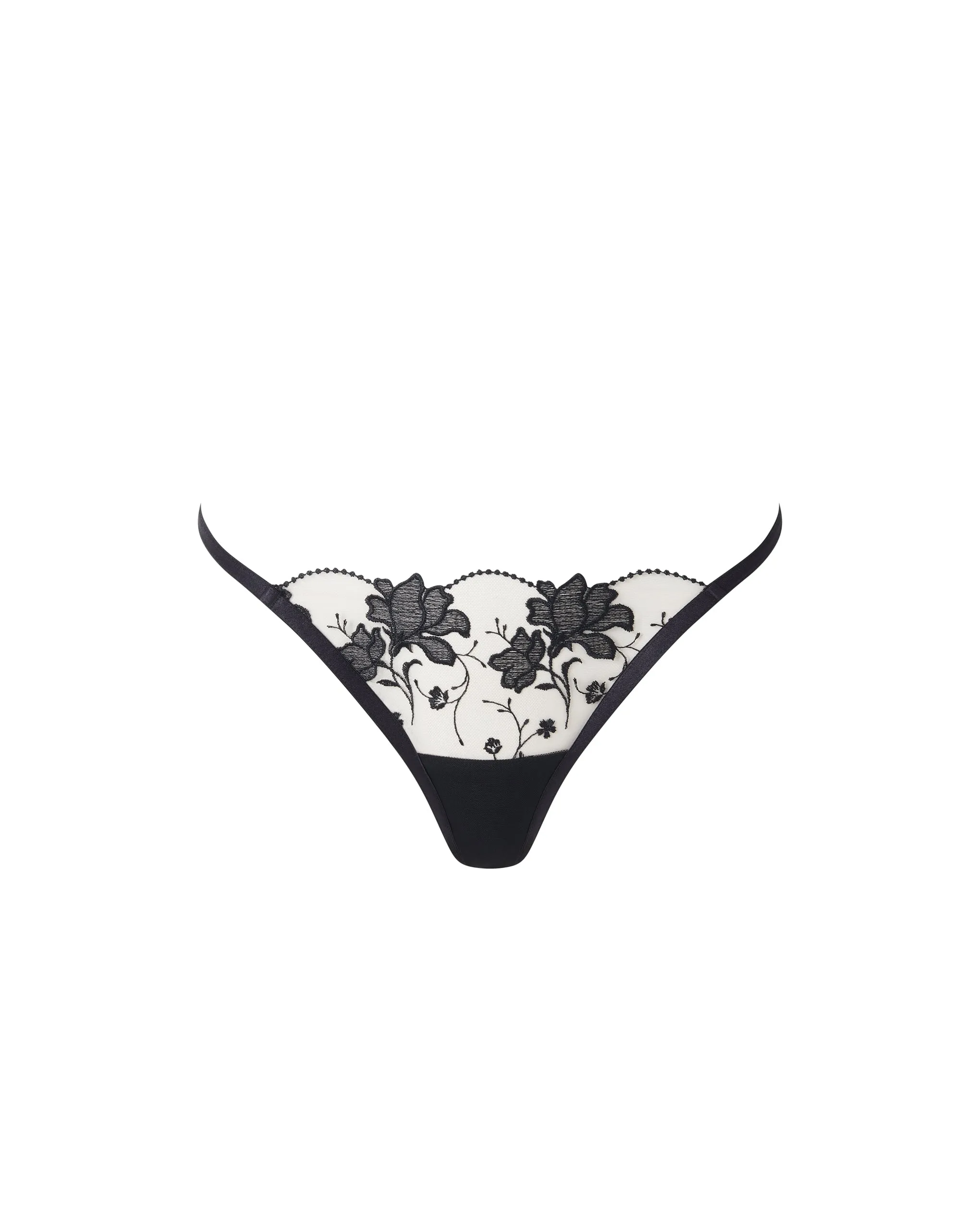 Yvette Brief Black/Sheer